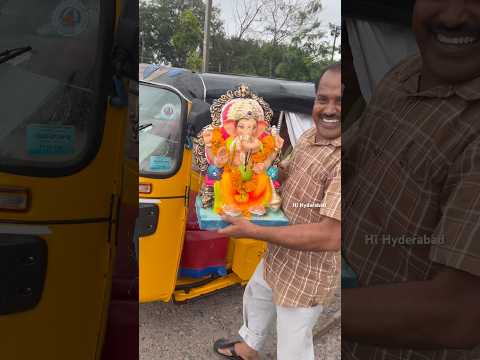 Ganesh Nimajjanam At Hyderabad | Ganesh Entry #ganesh #ytshorts #youtubeshorts