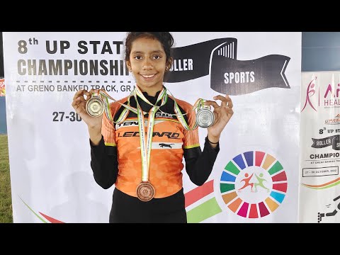 500m Rink Race 8th up state championship 2022 ( Vridhii 🥇 ) #skating #statechampionship #varanasi