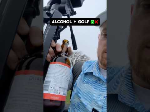 Does ALCOHOL Help your GOLF? ✅❌ #golf