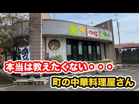 【福井県越前市ランチ】本当は教えたくない・・・町の中華料理屋さん【方言：ハイブリッド福井弁】