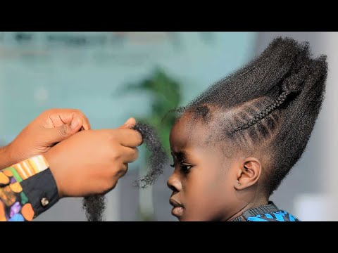 Finally I Got The Quickest Method For Natural Hair Styling For My 3yrs Kid.