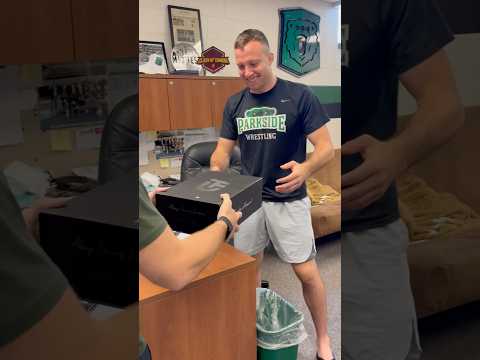 Surprising My Coaches with New Wrestling Shoes