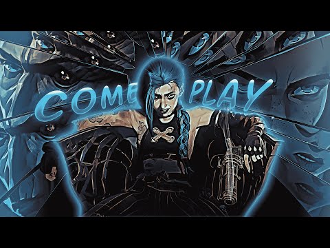 Jinx | Arcane 💙 - Come Play「AMV/EDIT」4K!