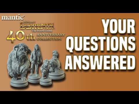 Your Questions Answered - Labyrinth The Board Game - 40th Anniversary Collection