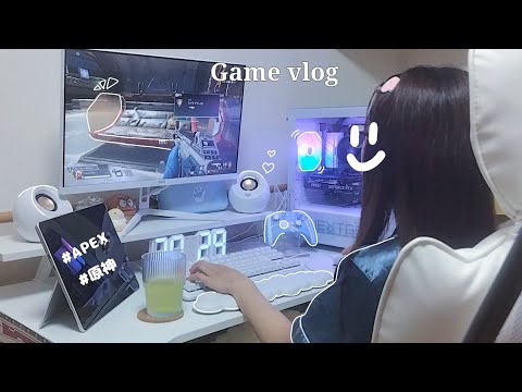 【Game vlog】ついにAPEXはじめました…!