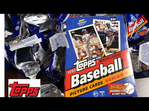 1993 Topps Baseball Series 1 Hobby Box Break