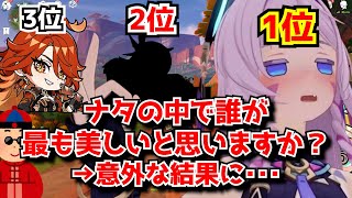 ナタの中でどの女性キャラが最も美しいと思いますか？アンケート。予想外の結果を見せてしまう･･･に対する中国人ニキたちの反応集