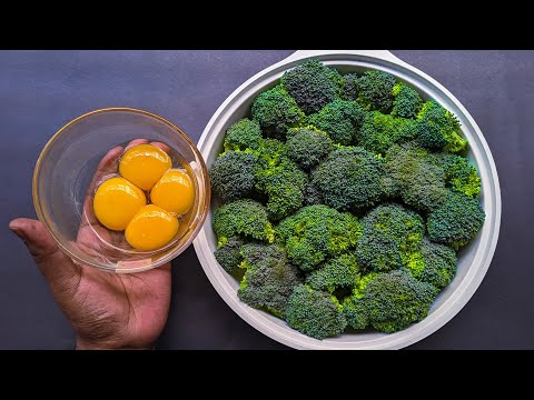 Simple Egg & Broccoli Recipe❗ 5 Mnts Healthy Breakfast. Quick & Delicious recipe!