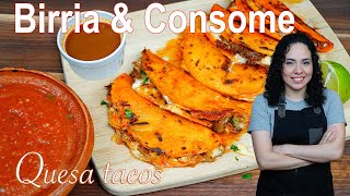 The Most Tender BIRRIA with CONSOME | BIRRIA QUESA TACOS