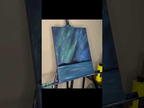 #art #creative #vividcolors #acrylicpainting #painting #skies #nightskypainting #paintingtechniques