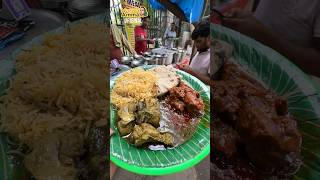 Hyderabad का street food Non-veg Thali मात्र 150 रूपये में 😲 #shorts #short #streetfood #shortvideo