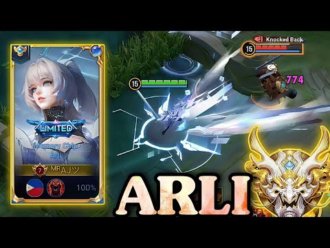 ARLI "MEMORY CHIP" LIMITED SKIN GAMEPLAY RANK GRANDMASTER - HONOR OF KINGS