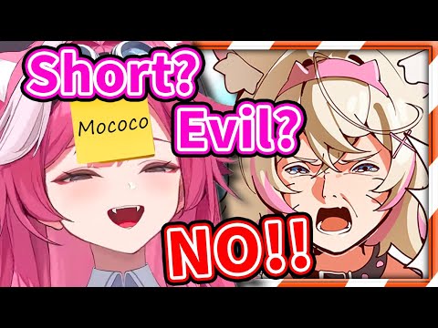 Mococo Hilarious Reaction When Raora Tries to Guess Herself as Mococo 【HololiveEN】