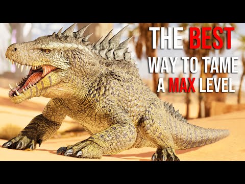 The EASY Guide To TAMING a MAX Level FASOLASUCHUS | ARK: Survival Ascended