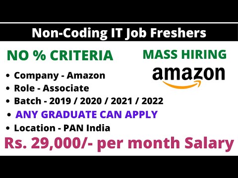 Amazon Hiring Associate | All Courses eligible | Off campus Hiring | Btech MTech MCA BCA Bsc