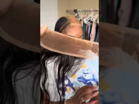 QUICK WEAVE 2x6 CLOSURE INSTALL 💕 #viral #shortvideo #hair #quickweave #fypシ #shorts #wigs #shorts