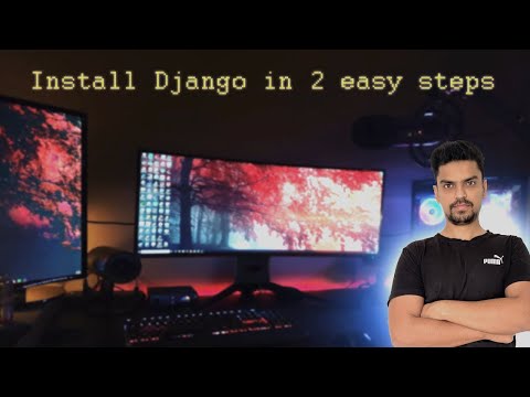 2. Install Django and Python on windows | How to install Django | In 2 Easy steps.