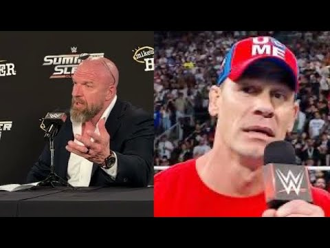 Triple H On John Cena WWE Retirement Tour Plans