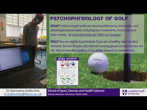 Call for participants - golf putting