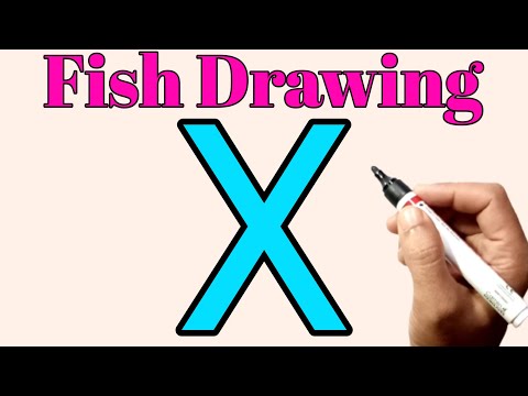 Fish Drawing Easy | How To Draw Fish For Beginners