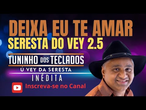 TUNINHO DOS TECLADOS Ú VEY DA SERESTA - (DEIXA EU TE AMAR)  MÚSICA NOVA - INÉDITA SERESTA DO VEY 5.0