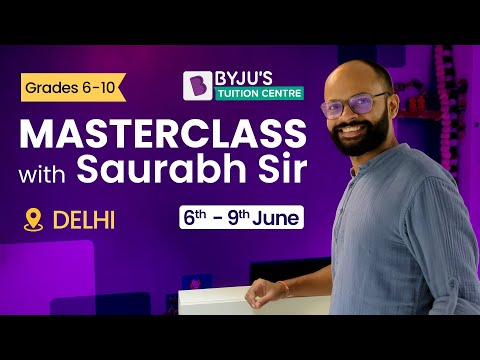 Free Masterclass with Saurabh Sir | Delhi | 6-9th June