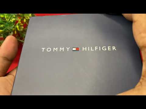 Tommy Hilfiger Black Wallet Unboxing & Firstlook l Buy From Ajio l