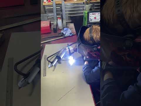 TIG welding for beginners, oh no it’s not my 9 year old stole my TIG welder.