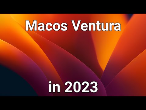 MacOS Ventura in 2023