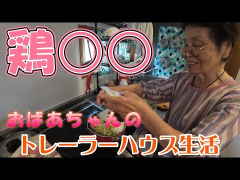 【トレーラーハウス生活】鶏肉を使ってあれを作りました　#361