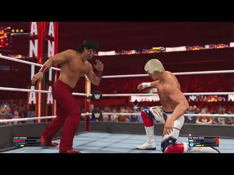 WWE 2K24 - Tiitle shot Tuesday - Cody Rhodes VS Great Muta WWE