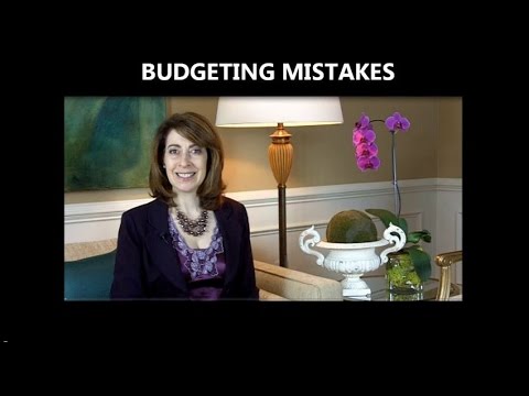 Budgeting Mistakes