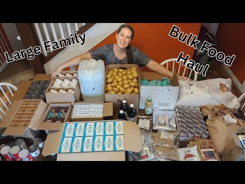 Azure Standard Bulk Food Haul ~ Plus Things I Buy From Aldi, Sam's, and Walmart