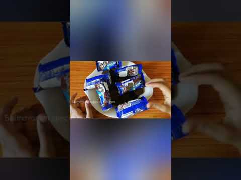 Choco bars using oreo biscuits || easy to make choco bars || college students can also make