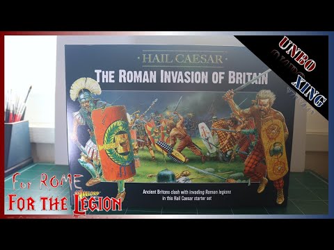 Unboxing - Hail Caesar Box Set Invasion of Britain