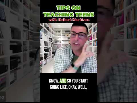 Tips for Teaching Teens English with Robert Martinez 7 #celta #elt #teachingtips #teenagers