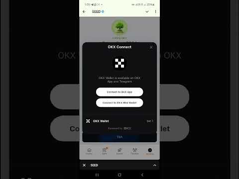 HOW TO CONNECT YOUR OKX WALLET FOR MINTING $SEED