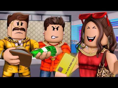 SPOILED Sister Made BILLIONAIRE Family POOR! (A Roblox Movie)