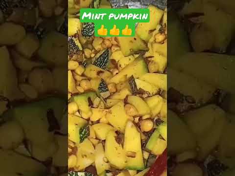 #shorts //Dilicious mint pumpkin recipe/#newyoutubeshort #ytshort