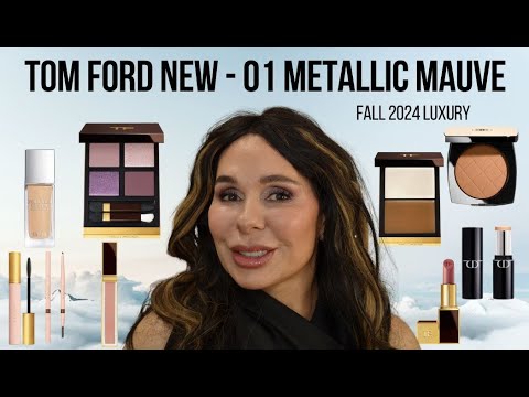 TOM FORD 01 METALLIC MAUVE | Step By Step TUTORIAL Using All Luxury Brands To Create This Look!