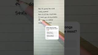 Let's sing and learn English: Sealed With A Kiss (Verse 2) | Cover By: Emily Linge #shorts