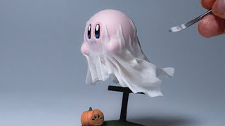 【粘土】おばけの仮装カービィ 作ってみた【ハロウィン】