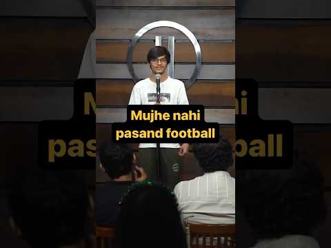 Cricket VS Football - Standup Comedy by Mohd Suhel #comedyindia #standupcomedy