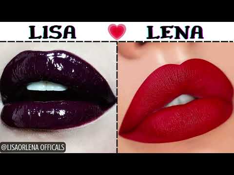 LISA OR LENA Lipsticks Choices 😍