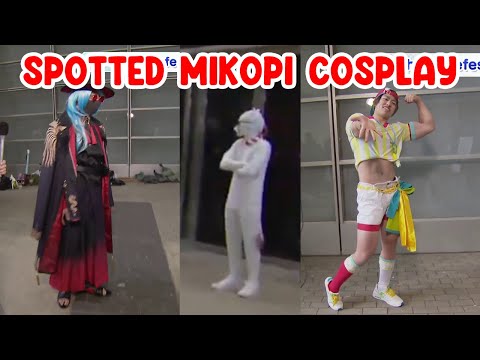 Spotted a Mikopi Cosplay at Hololive SUPER EXPO 2025 and Some Funny Cosplays