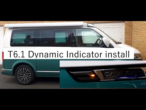 Vw Cali T6.1 Dynamic Indicator Install