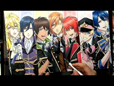 Speed Drawing - ST☆RISH (Uta no Prince-sama! うたの☆プリンスさまっ)