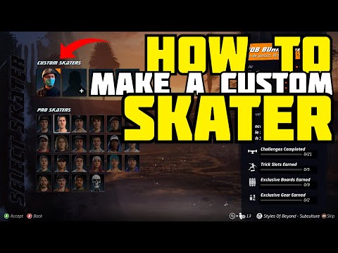 Tony Hawk's Pro Skater 1 And 2 - How to make a custom skater