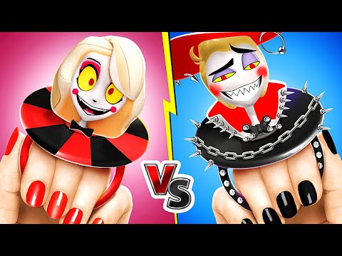 Good Nanny VS Bad Nanny! Charlie Morningstar Best Parenting hacks and gadgets from Hazbin Hotel!