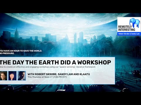 Remotely Interesting #19 - The Day the Earth Did a Workshop